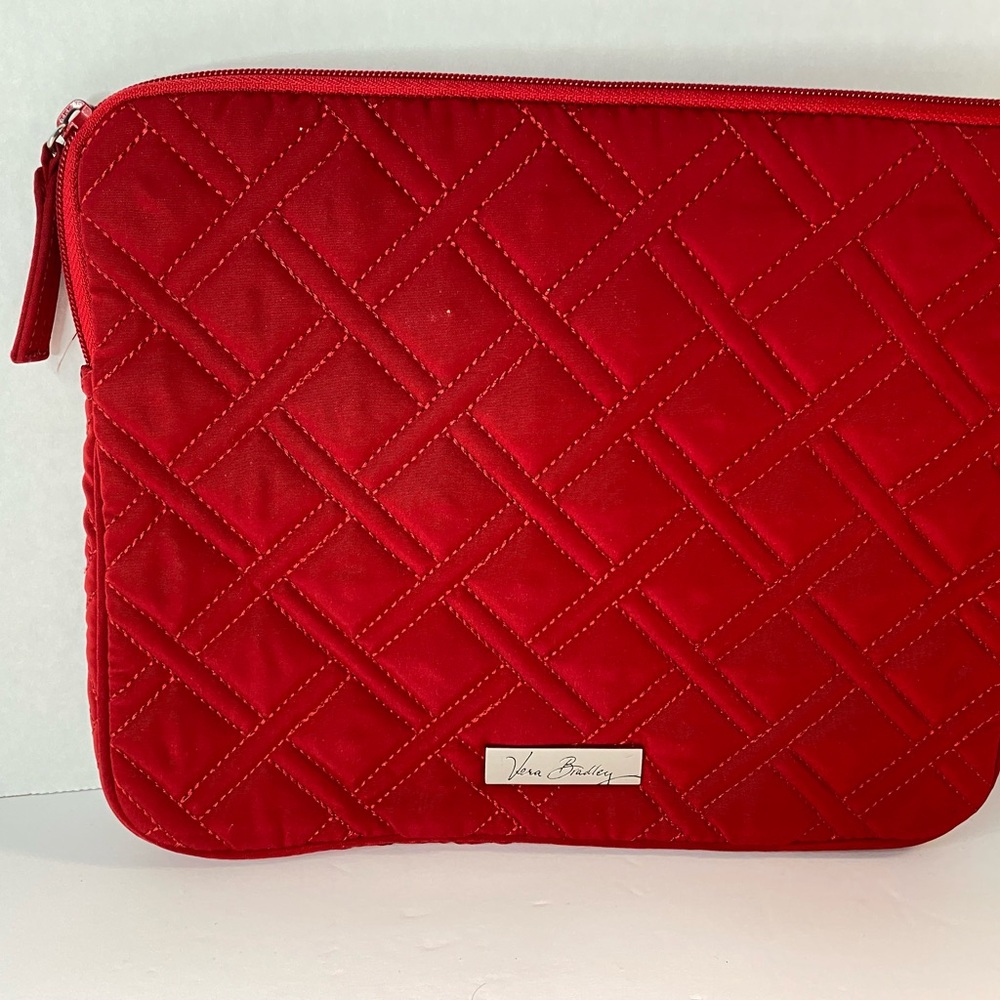 Vera Bradley Retired Tablet Sleeve - Red Quilted Microfiber